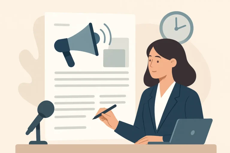 Hvad er en pressemeddelelse - og virker den stadig?