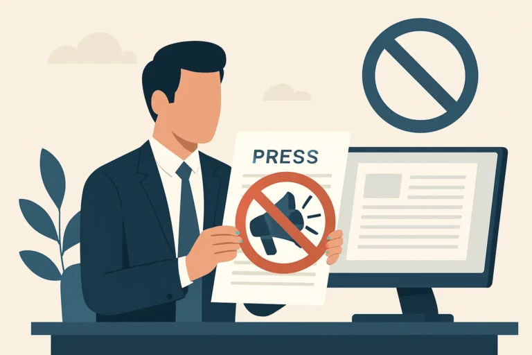 Stop reklamesprog i pressemeddelelser