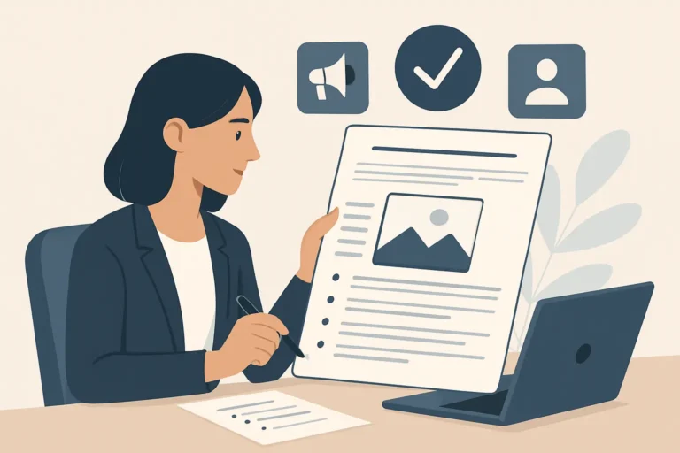 Hvad skal en pressemeddelelse indeholde?